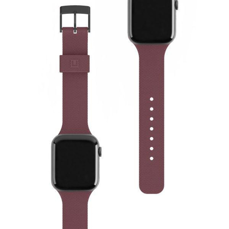 Ремінець URBAN ARMOR GEAR Ремінець для Apple Watch 44/42 Dot Silicone Aubergine (19249K314747)