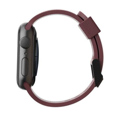 Ремінець URBAN ARMOR GEAR Ремінець для Apple Watch 44/42 Dot Silicone Aubergine (19249K314747)