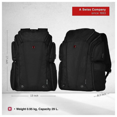 Рюкзак міський Wenger BC Class/black (610186)