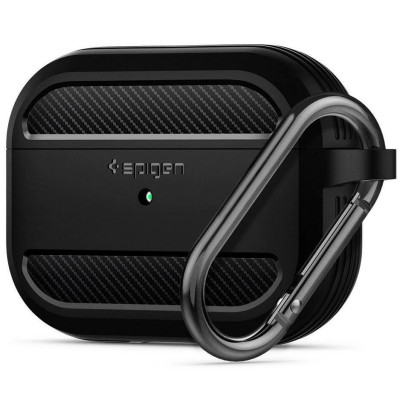 Spigen Чохол для Airpods Pro Rugged Armor Black (ASD00540)