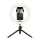 Студійне освітлення Trust Maku Ring Light Vlogging Kit (24393)