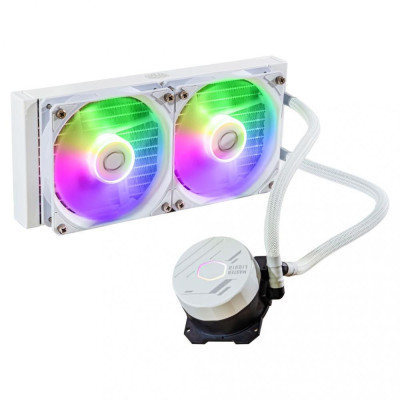 Водяне охолодження Cooler Master MASTERLIQUID 240L CORE ARGB WHITE (MLW-D24M-A18PZ-RW)