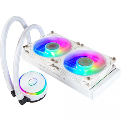 Водяне охолодження Cooler Master MasterLiquid PL240 Flux White Edition (MLY-D24M-A23PZ-RW)