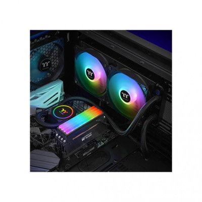 Водяне охолодження Thermaltake Floe RC240 CPU & Memory AIO Liquid Cooler (CL-W271-PL12SW-A)