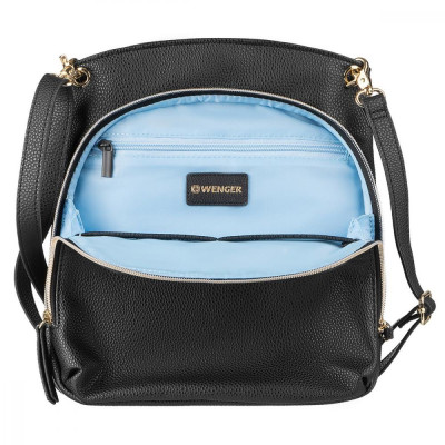 Wenger LeaSophie Crossbody Tote 10" Black (610189)