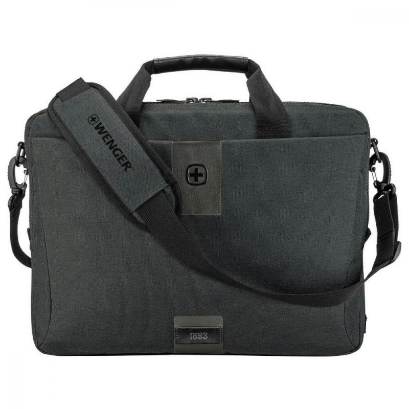 Wenger Сумка для ноутбука 16" MX Eco Brief Anthracite (612263)