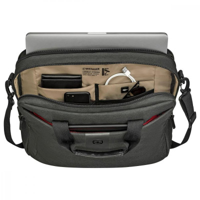 Wenger Сумка для ноутбука 16" MX Eco Brief Anthracite (612263)