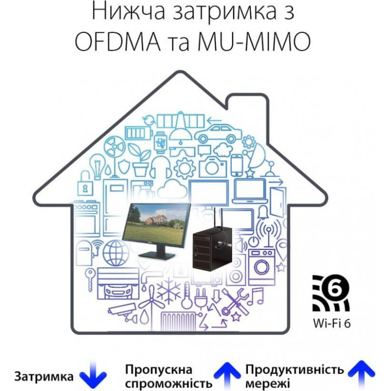 Wi-Fi адаптер ASUS PCE-AX1800