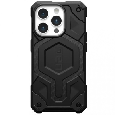 Чохол для смартфону URBAN ARMOR GEAR iPhone 15 Monarch Pro Magsafe, Carbon Fiber (114221114242)