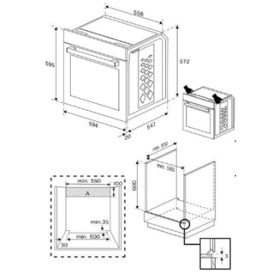 Духовка електрична Beko BBIM13400XCSW