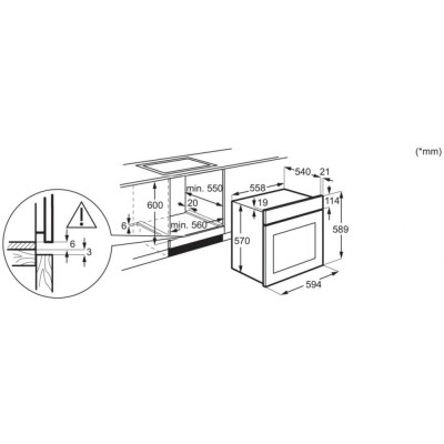 Духовка електрична Electrolux EOD5C70BX Духовка електрична Electrolux EOD5C70BX