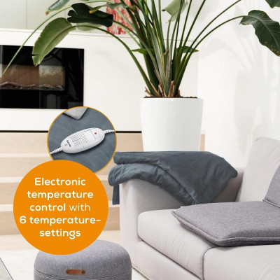 Електроковдра Beurer HD 75 Dark Grey