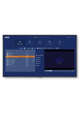 Інформаційний дисплей NEC MultiSync V484-MPi3 (60005005)