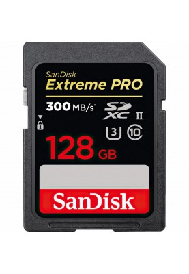 Карта пам'яті SanDisk 128 GB SDXC UHS-II U3 V90 Extreme Pro SDSDXDK-128G-GN4IN