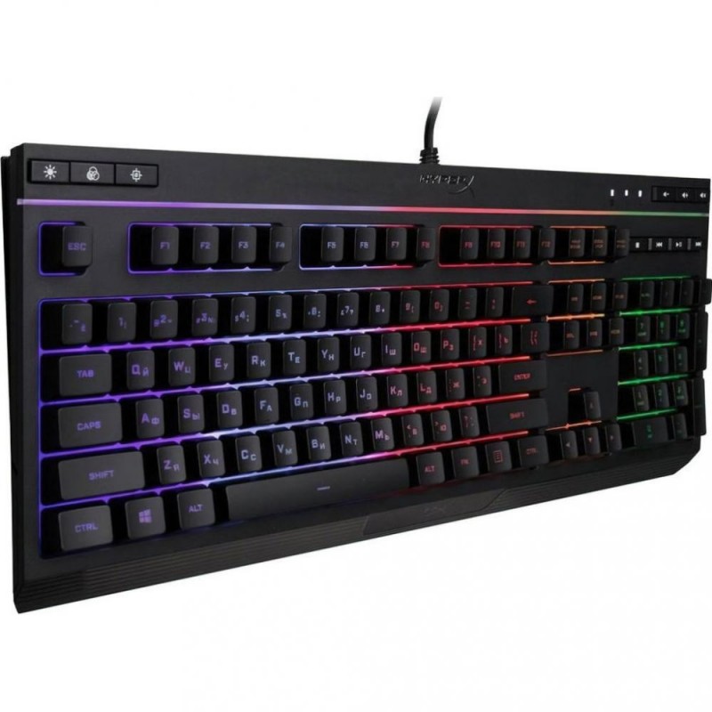 Клавіатура HyperX Alloy Core USB RGB ENG/UA Black (4P4F5AA)