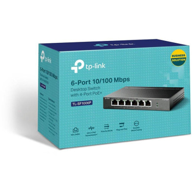 Комутатор некерований TP-Link TL-SF1006P