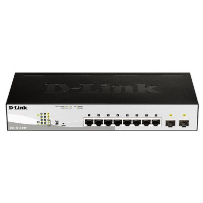 Комутатор Smart D-Link DGS-1210-08P/E