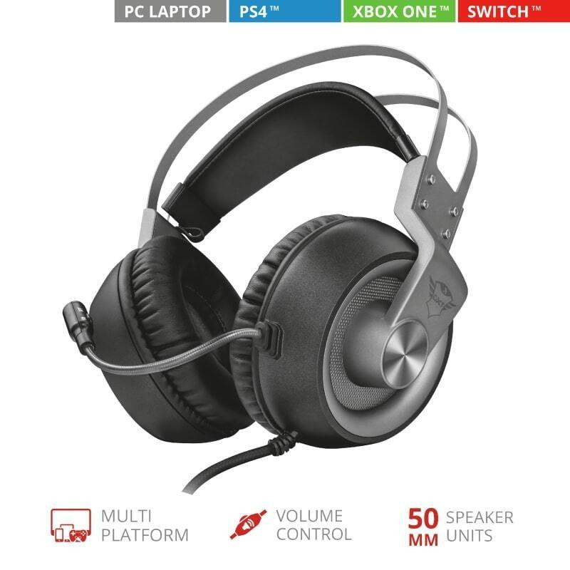 Комп'ютерна гарнітура Trust GXT 430 Ironn Gaming Headset (23209)