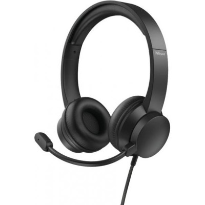 Комп'ютерна гарнітура Trust Rydo On-Ear USB Black (24133)