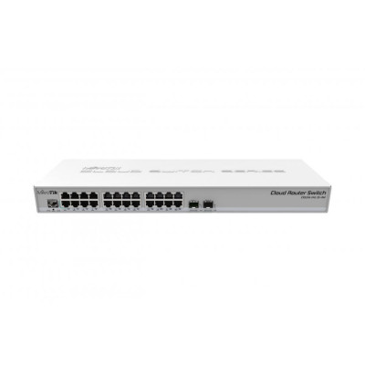 Комутатор Smart Mikrotik CRS326-24G-2S+RM