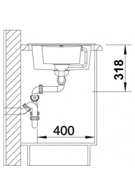 Кухонна мийка Blanco METRA 6 S COMPACT 525925