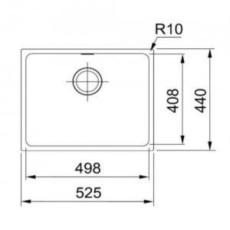 Кухонна мийка Franke Sirius SID 110-50 125.0395.608