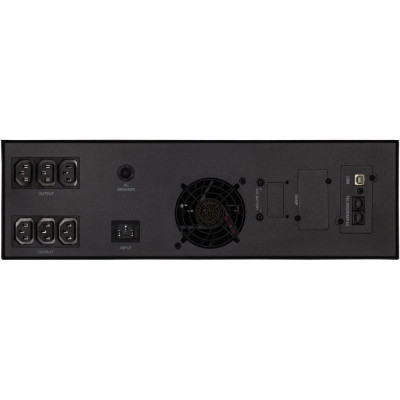 Лінійно-інтерактивний ДБЖ 2E PS1500RT, 1500VA/1200W, RT3U, LCD, USB, 6xC13 (2E-PS1500RT)