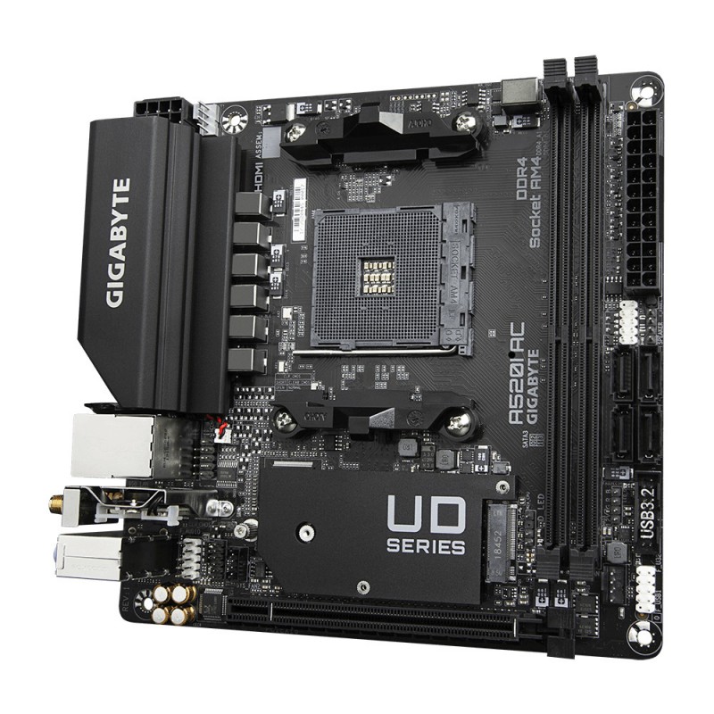 Материнська плата GIGABYTE A520I AC