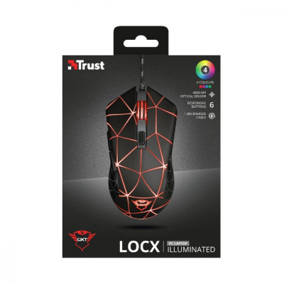 Миша Trust GXT 133 Locx Gaming Mouse (22988)