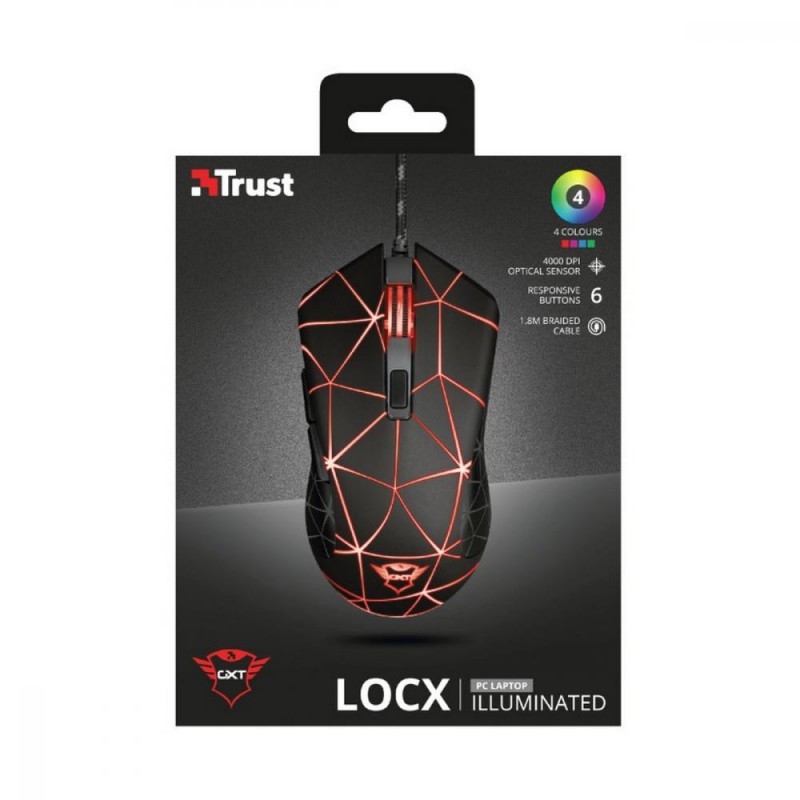 Миша Trust GXT 133 Locx Gaming Mouse (22988)