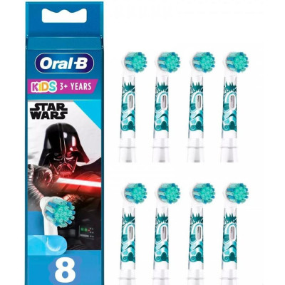 Насадка для електричної щітки Oral-B EB10S Extra Soft Kids Star Wars 8 шт