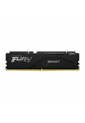 Пам'ять для настільних комп'ютерів Kingston FURY 16 GB DDR5 5600 MHz Beast Black (KF556C40BB-16)