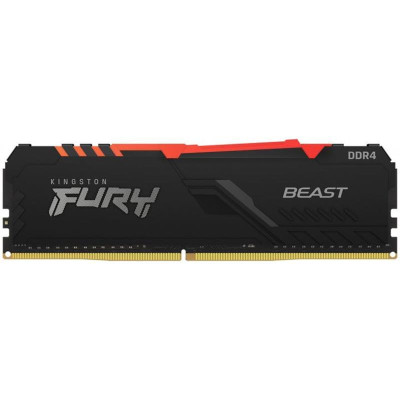 Пам'ять для настільних комп'ютерів Kingston FURY 8 GB DDR4 3600 MHz Beast RGB (KF436C17BBA/8)