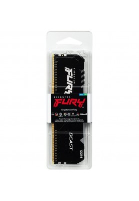 Пам'ять для настільних комп'ютерів Kingston FURY 8 GB DDR4 3600 MHz Beast RGB (KF436C17BBA/8)