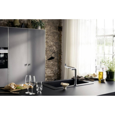 Змішувач для кухонного миття Hansgrohe Aqittura M91 76804000