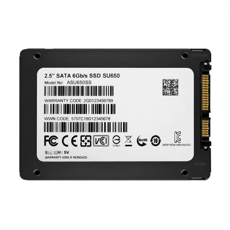 SSD накопичувач ADATA Ultimate SU650 256 GB (ASU650SS-256GT-R)