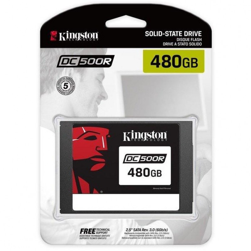 SSD накопичувач Kingston DC500R 480 GB (SEDC500R/480G)