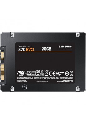 SSD накопичувач Samsung 870 EVO 250 GB (MZ-77E250B/EU)