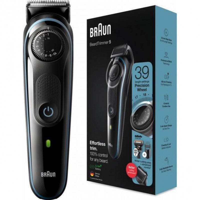 Тример для бороди та вусів Braun BeardTrimmer 5 BT5340