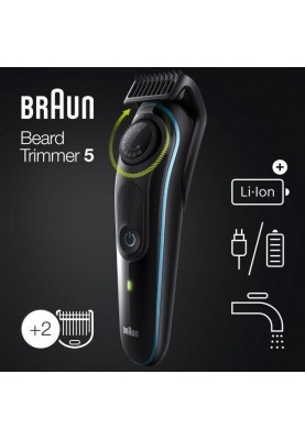 Тример для бороди та вусів Braun BeardTrimmer 5 BT5340