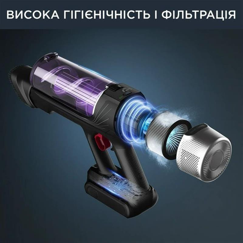 Вертикальний+ручний пилосос (2в1) Rowenta X-Force Flex 9.6 Allergy RH2037WO