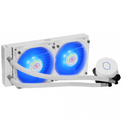 Водяне охолодження Cooler Master MasterLiquid ML240L V2 RGB White Edition (MLW-D24M-A18PC-RW)