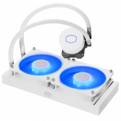 Водяне охолодження Cooler Master MasterLiquid ML240L V2 RGB White Edition (MLW-D24M-A18PC-RW)