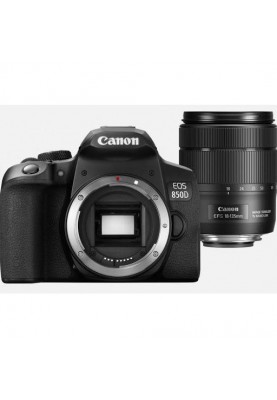 Дзеркальний фотоапарат Canon EOS 850D kit (18-135mm) IS USM (3925C021)