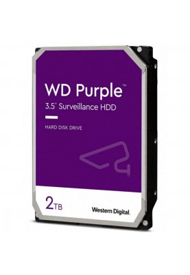 Жорсткий диск WD Purple Surveillance 2TB (WD22PURZ)