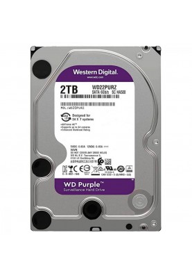 Жорсткий диск WD Purple Surveillance 2TB (WD22PURZ)