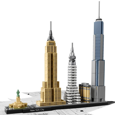 3d конструктор LEGO Architecture Нью-Йорк (21028)