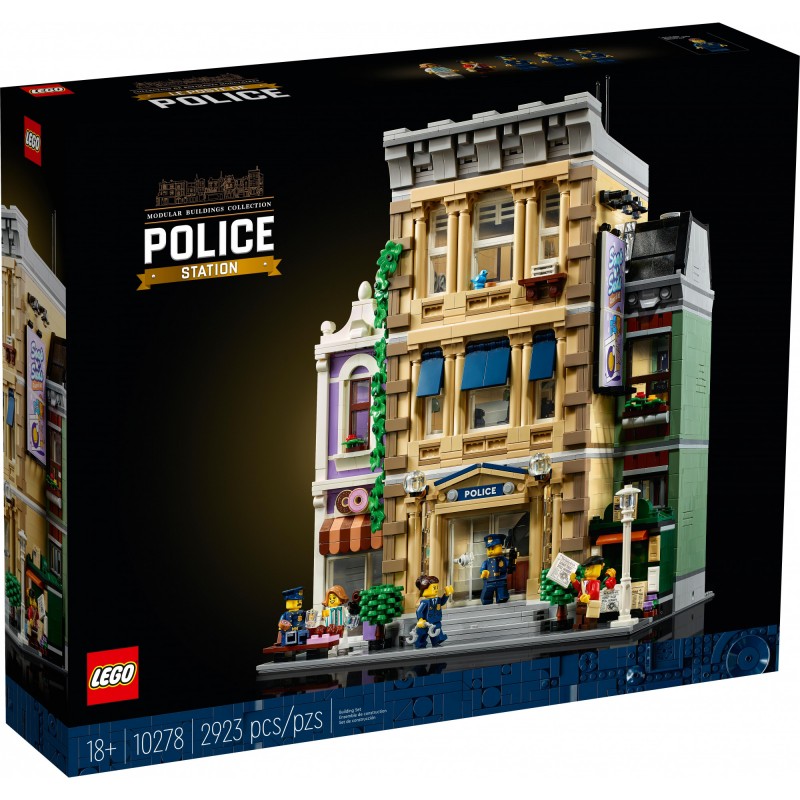 Блоковий конструктор LEGO Creator Expert поліцейську дільницю (10278)