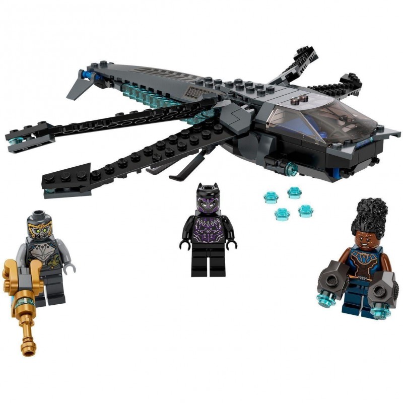 Блоковий конструктор LEGO Super Heroes Корабель Чорної Пантери "Дракон" (76186)