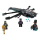 Блоковий конструктор LEGO Super Heroes Корабель Чорної Пантери "Дракон" (76186)